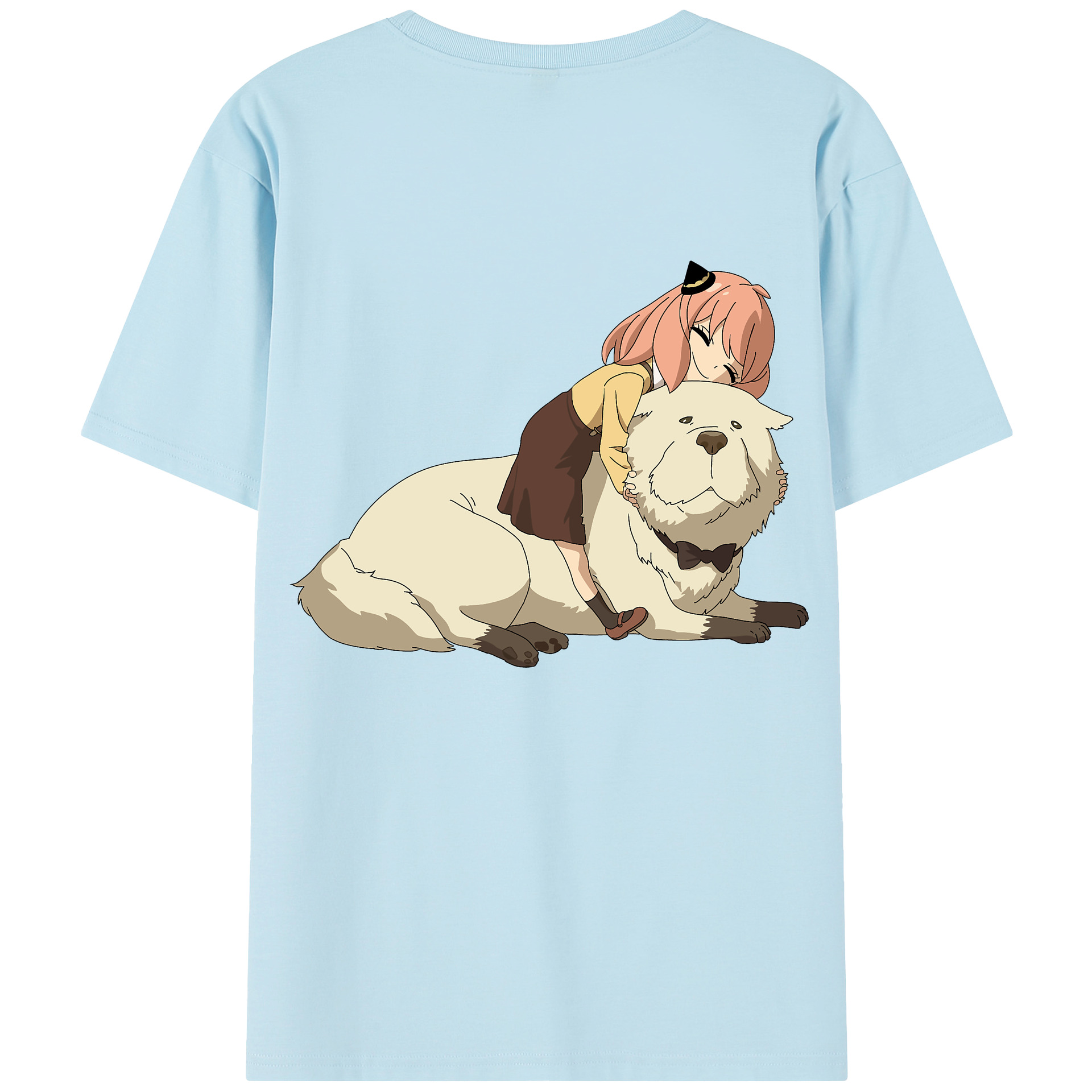 （画像用） SPY×FAMILY间谍家家酒 綿100％半袖Tシャツ（背面プリント）